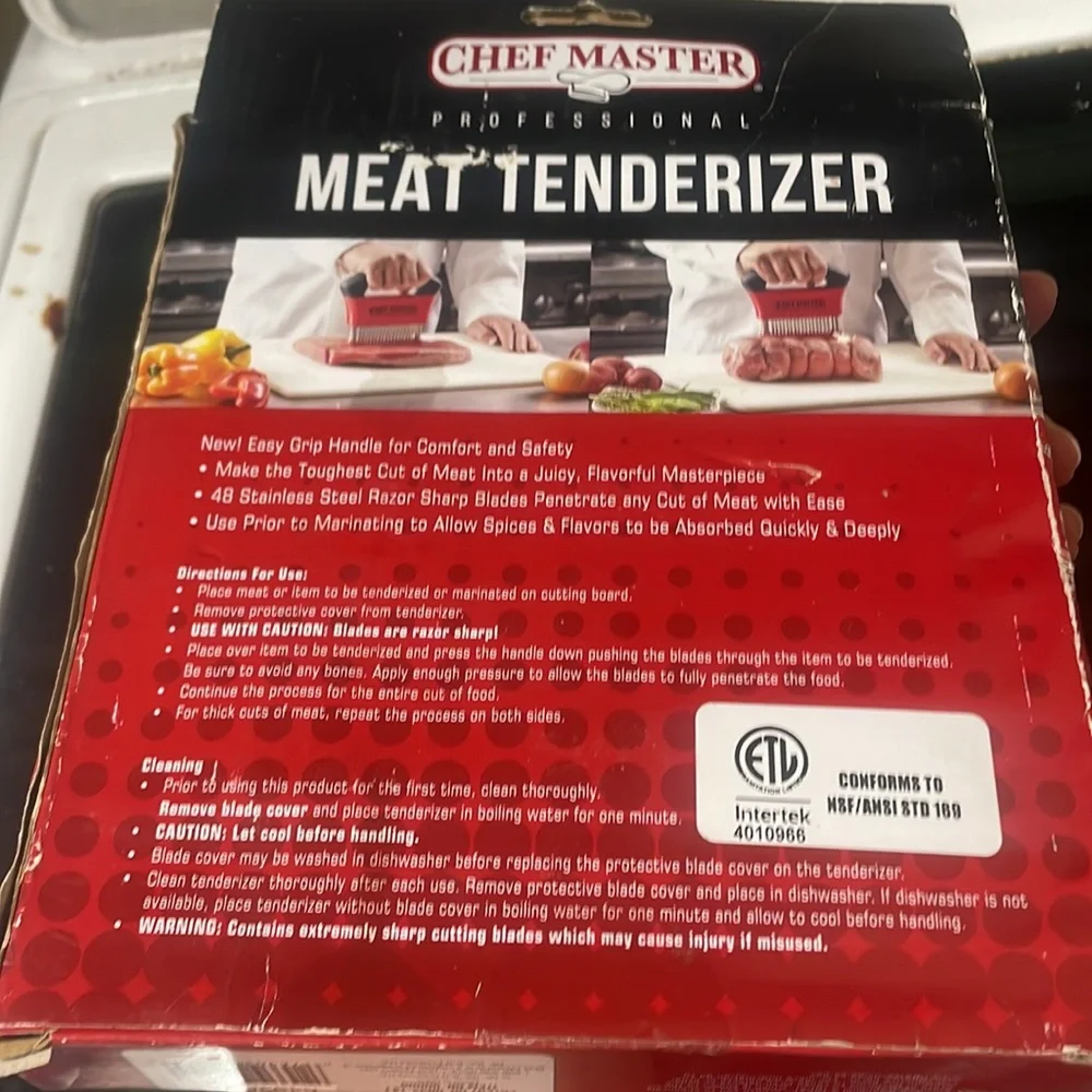 NIBChef Master Meat Tenderizer!